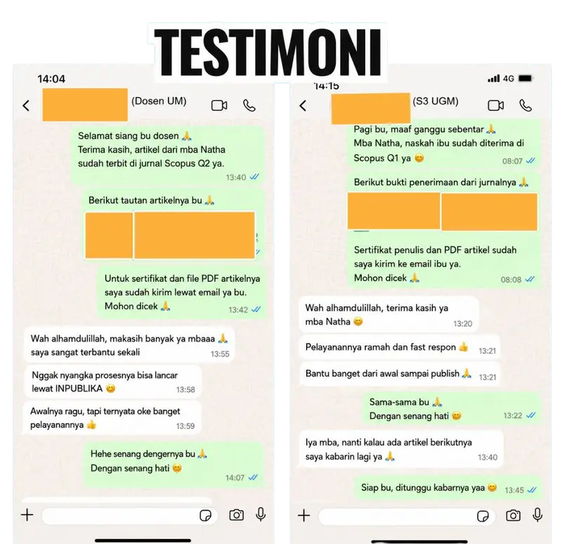 Testimoni klien INPUBLIKA